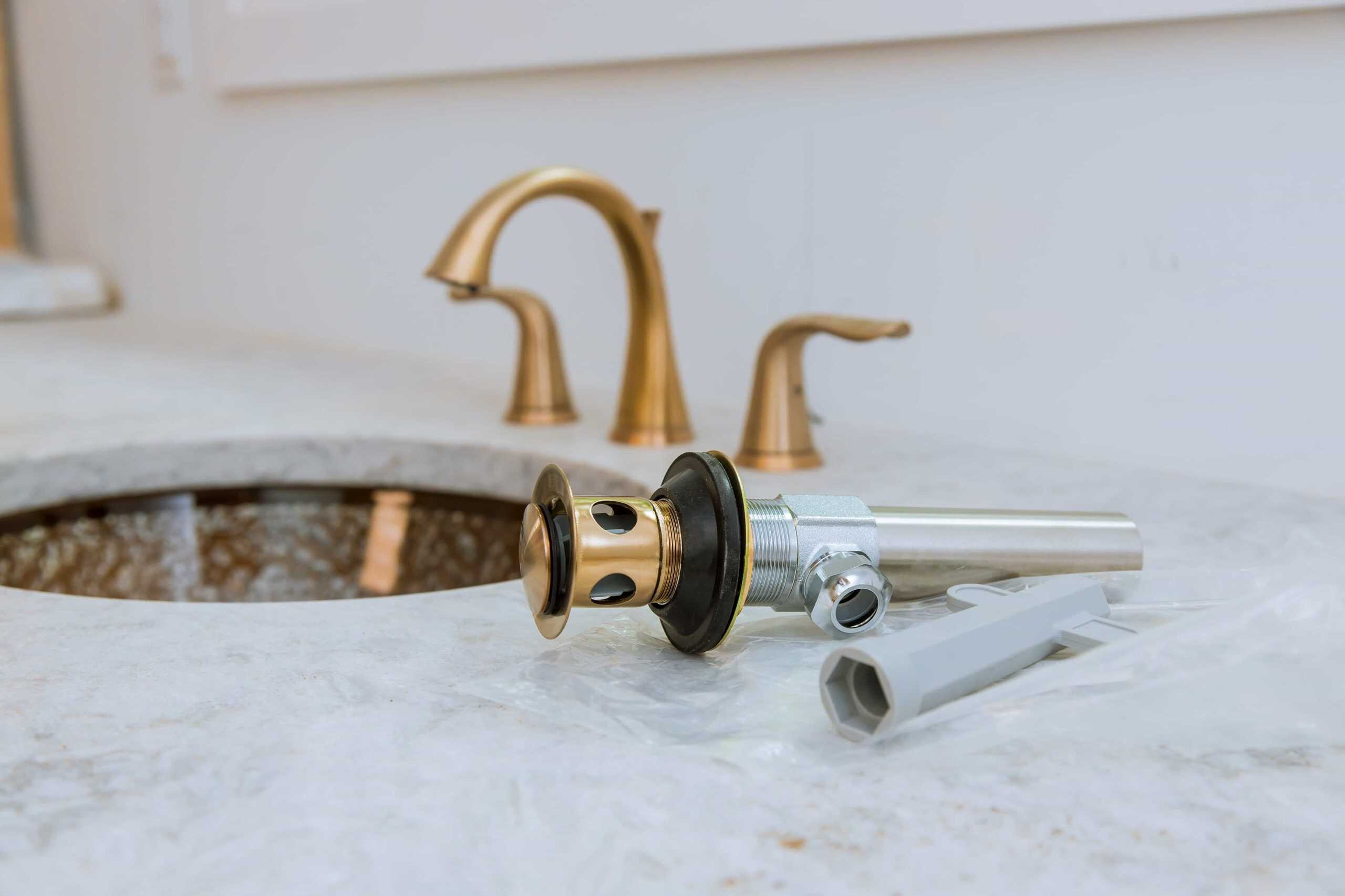 New faucet installation